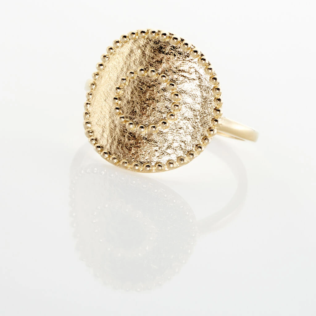 Bague Laria Plaque Or Jaune 6 Bague Laria Plaque Or Jaune – Image 4