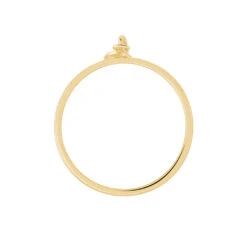 Bague Plaqué Or Jaune Libby -Garmin Soldes FQDFJW0399 view2