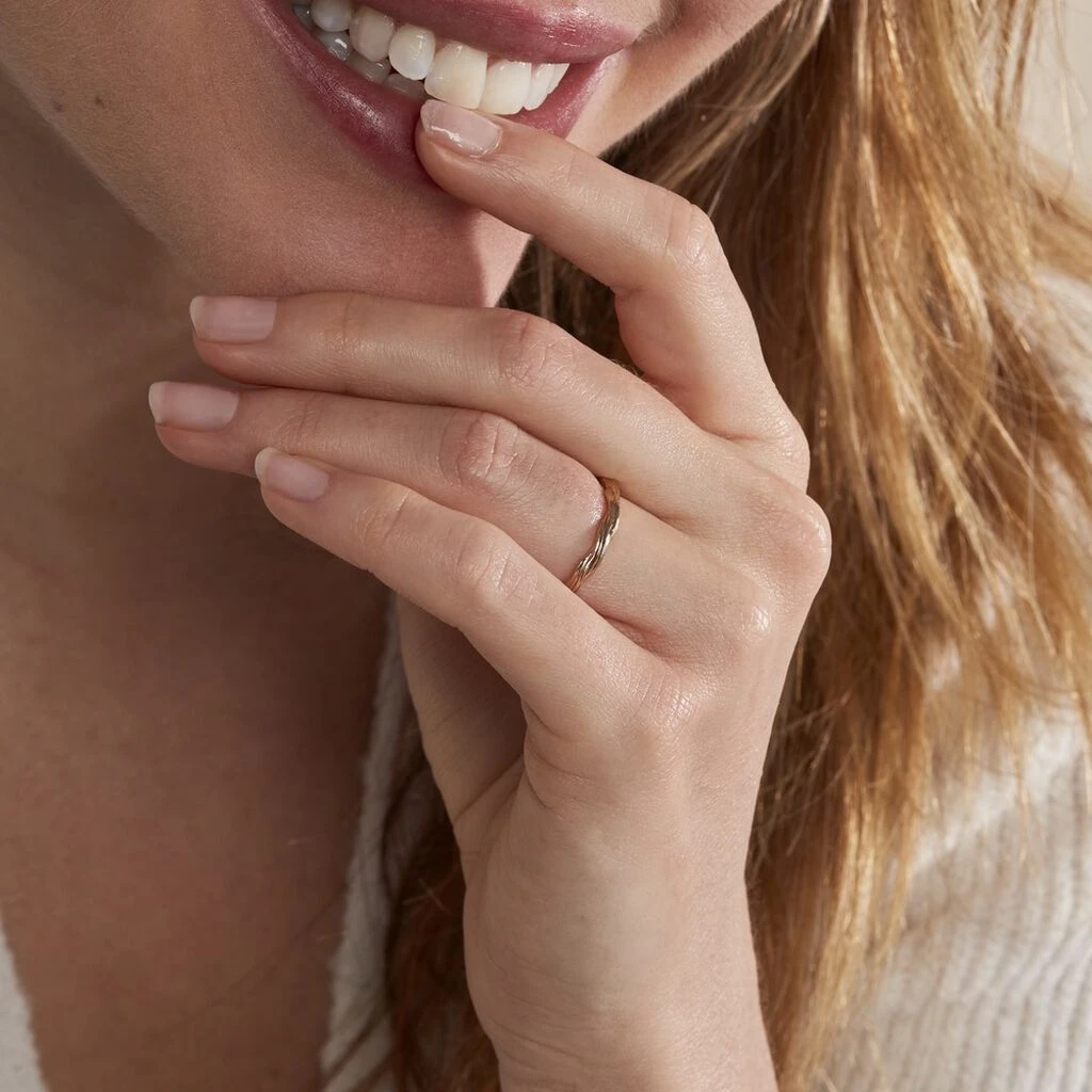 Bague Plaqué Or Jaune Ino 7 Bague Plaqué Or Jaune Ino – Image 5