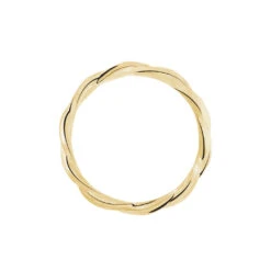 Bague Plaqué Or Jaune Ino 9 Bague Plaqué Or Jaune Ino -Garmin Soldes FQDFJW0402 view2