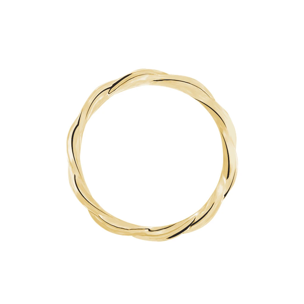 Bague Plaqué Or Jaune Ino 5 Bague Plaqué Or Jaune Ino – Image 3