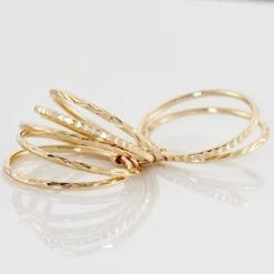 Bague Plaqué Or Celio -Garmin Soldes FQDFJW0404 view3