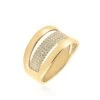 Bague Adelicia Plaqué Or Jaune Oxyde De Zirconium