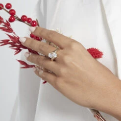 Bague Laban Plaqué Or Oxyde 12 Bague Laban Plaqué Or Oxyde -Garmin Soldes FQDFJZW553 model0