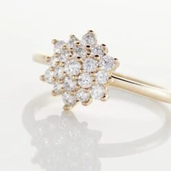 Bague Plaqué Or Sadoth Oxyde De Zirconium -Garmin Soldes FQDFJZW560 view3