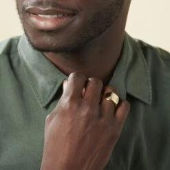 Chevalière Leoncette Plaqué Or Jaune -Garmin Soldes FQHHJW0111 model1