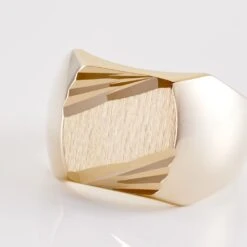 Chevalière Zoey Plaqué Or Jaune -Garmin Soldes FQHHJW0119 view3