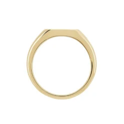 Chevalière Plaqué Or Jaune Steven Email Noir -Garmin Soldes FQHHJW0147 view2