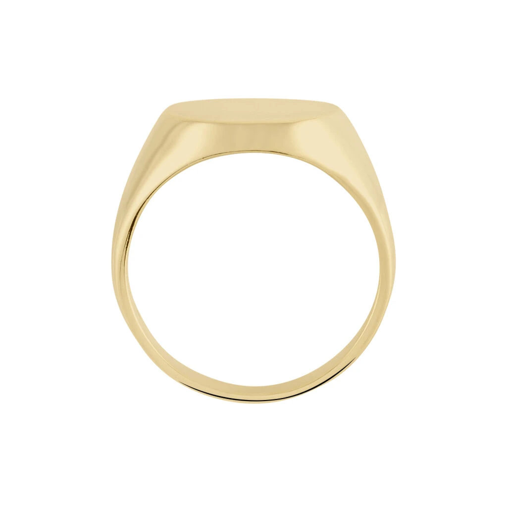 Chevalière Plaqué Or Jaune Aureliano 5 Chevalière Plaqué Or Jaune Aureliano – Image 3