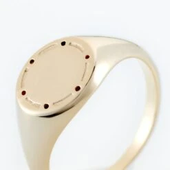 Chevalière Plaqué Or Jaune Hadrian -Garmin Soldes FQHHJW0157 view3