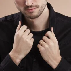 Chevalière Tommi Plaqué Or Jaune -Garmin Soldes FQHHJW0158 model0