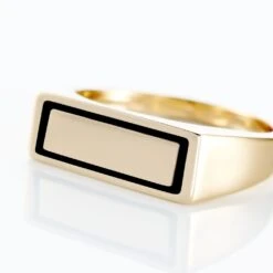 Chevalière Tommi Plaqué Or Jaune -Garmin Soldes FQHHJW0158 view3