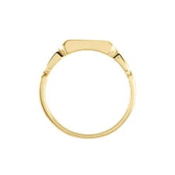 Chevalière Tobias Plaqué Or Jaune -Garmin Soldes FQHHJW0159 view2