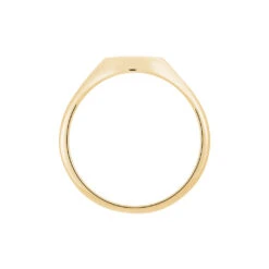 Chevalière Gregoire Plaqué Or Jaune 9 Chevalière Gregoire Plaqué Or Jaune -Garmin Soldes FQHMJW0109 view2