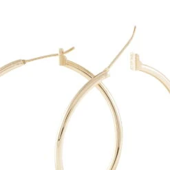 Créoles Ada Lisse Plaqué Or Jaune -Garmin Soldes FQOFJW0200 view3