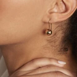 Boucles D'oreilles Pendantes Nohraae Plaqué Or Jaune -Garmin Soldes FQOFJW0408 model1