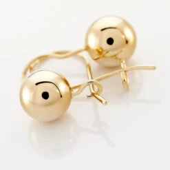 Boucles D'oreilles Pendantes Nohraae Plaqué Or Jaune -Garmin Soldes FQOFJW0408 view2