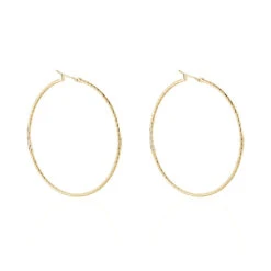 Créoles Anusha Plaqué Or Jaune -Garmin Soldes FQOFJW0575 view1