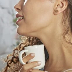 Boucles D'oreilles Puces Wandala Plaqué Or -Garmin Soldes FQOFJW0603 model0