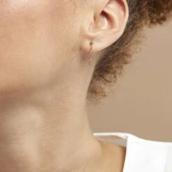 Boucles D'oreilles Pendantes Duha Plaqué Or Jaune -Garmin Soldes FQOFJW0641 model0