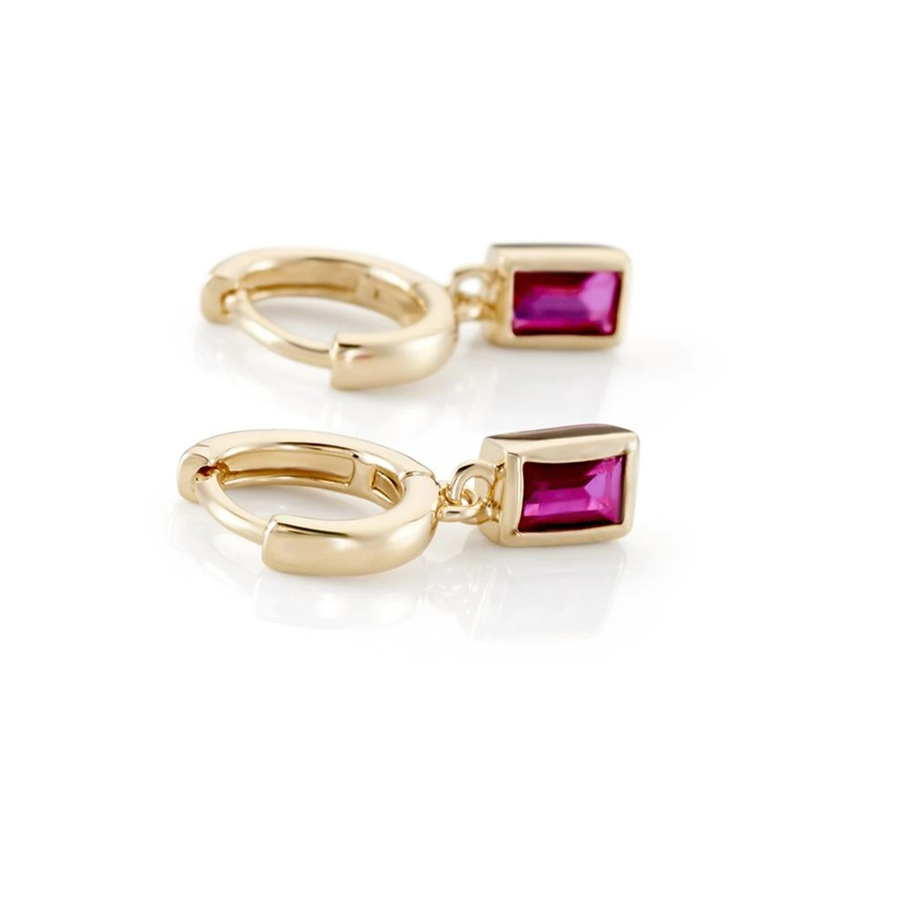 Créoles Plaqué Or Linnert Spinelles 5 Créoles Plaqué Or Linnert Spinelles – Image 3