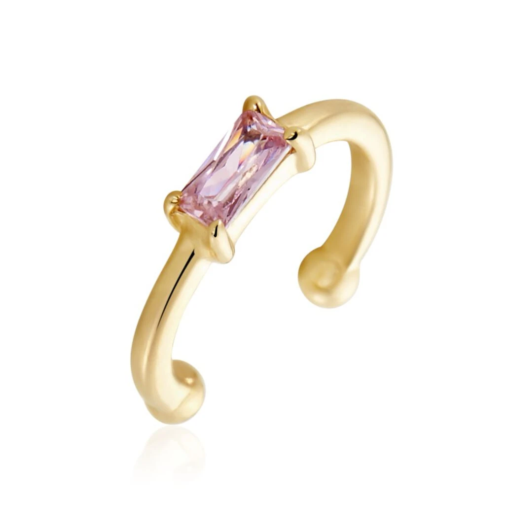 Bague D'oreille Unitaire Grishilde Plaqué Or Oxyde De Zirconium 3 Bague D'oreille Unitaire Grishilde Plaqué Or Oxyde De Zirconium