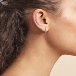 Créoles Plaqué Or Laurick Oxydes De Zirconium -Garmin Soldes FQOFJZS007 model0