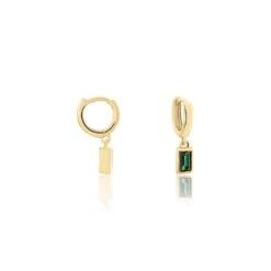 Créoles Plaqué Or Linnert Oxydes De Zirconium