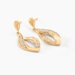 Boucles D'oreilles Pendantes Mai-lee Plaqué Or Oxyde De Zirconium -Garmin Soldes FQOFJZW291 view1