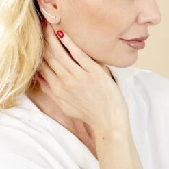 Boucles D'oreilles Jennyferine Plaqué Or Jaune Oxydes De Zirconium 10 Boucles D'oreilles Jennyferine Plaqué Or Jaune Oxydes De Zirconium -Garmin Soldes FQOFJZW461 model0