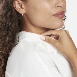 Bijoux D'oreilles Plaqué Or Dedale Oxydes De Zirconium -Garmin Soldes FQOFJZW532 model0