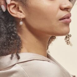 Créoles Plaqué Or Sadoth Oxydes De Zirconium -Garmin Soldes FQOFJZW539 model0