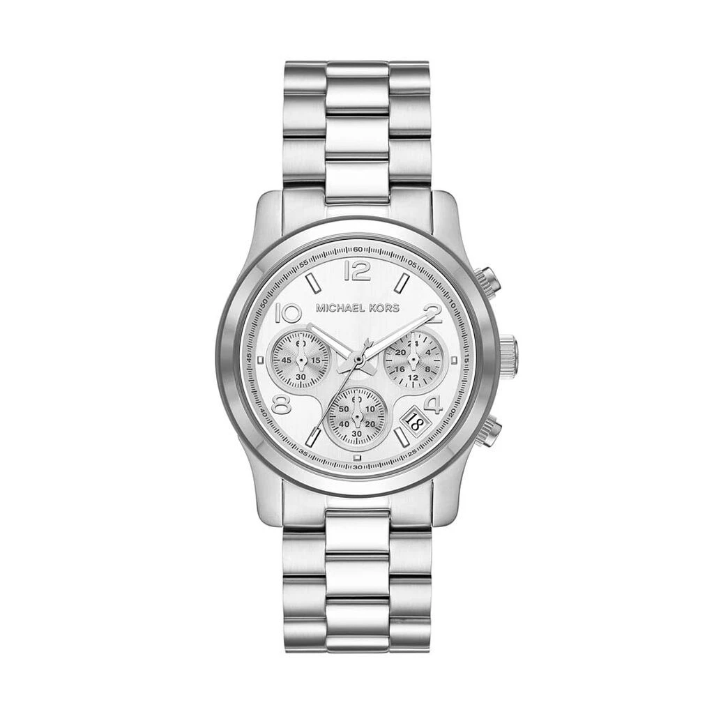 Montre Michael Kors Fossil Runway Argenté 3 Montre Michael Kors Fossil Runway Argenté
