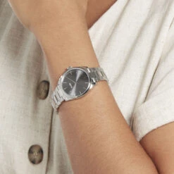 Montre Cluse Feroce Petite Acier Blanc -Garmin Soldes HIMFBQG439 model0