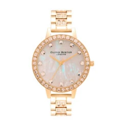 Montre Olivia Burton Treasure Nacre Blanche