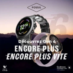 Montre Connectée Fossil Gen 6 -Garmin Soldes HIMFR0N277 view4