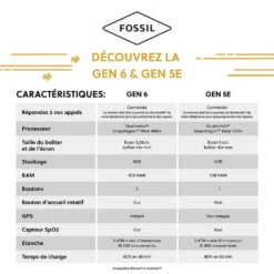 Montre Connectée Fossil Gen 6 -Garmin Soldes HIMFR0N277 view6