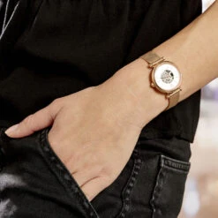 Montre Fossil Carlie Mini Me Nacre 11 Montre Fossil Carlie Mini Me Nacre -Garmin Soldes HIMFR42005 model0