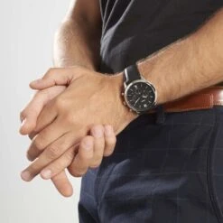 Montre Fossil Neutra Chrono Noir -Garmin Soldes HIMHB1N07G model1