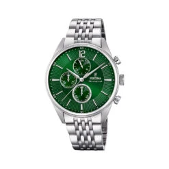 Montre Festina Timeless Chronograph Vert