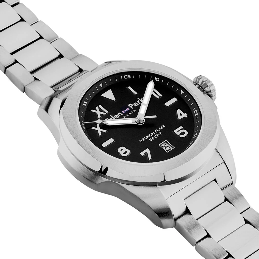 Montre Eden Park Sport Noir 4 Montre Eden Park Sport Noir – Image 2