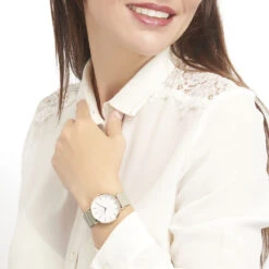 Montre Rosefield The West Village Blanc -Garmin Soldes HNMFRQW017 model0