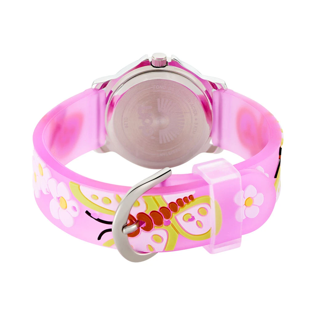 Montre Upp Papillon Vert Et Parme 6 Montre Upp Papillon Vert Et Parme – Image 4