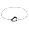 Bracelet Annisa Argent Blanc Céramique Et Oxyde De Zirconium -Garmin Soldes MABFBXN183 master