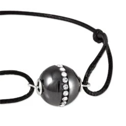 Bracelet Nina Cera Argent Blanc Strass Et Céramique -Garmin Soldes MABFNXN001 view2