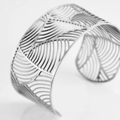 Bracelet Jonc Andor Acier Blanc -Garmin Soldes MIBFBW0624 view2