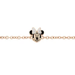 Bracelet Disney Acier Doré Rose Cristaux -Garmin Soldes MIBFRPW225 view1