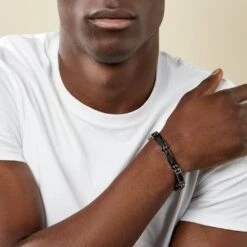 Bracelet Acier Blanc -Garmin Soldes MIBHBW0552 model0