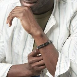 Bracelet Acier Blanc -Garmin Soldes MIBHBW0552 model1