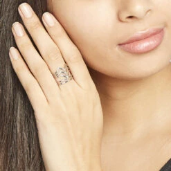 Bague Adel Acier Blanc -Garmin Soldes MIDFBW0300 model0